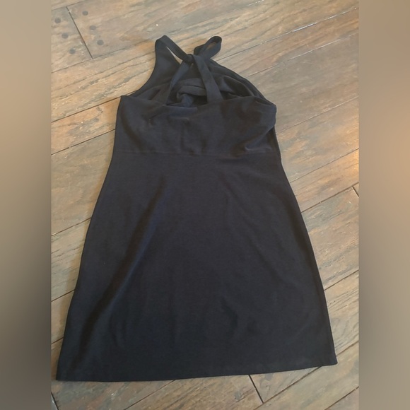 Beyond Yoga Large Gray Spacedye Under Lock Key Dress Athletic Travel - Picture 2 of 4